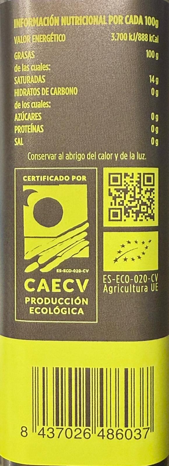 
                  
                    Aceite de Oliva Virgen Extra Ecológico Caja de 4 latas 2,5 l
                  
                